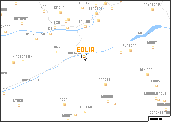 map of Eolia