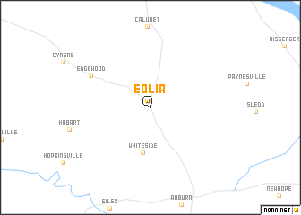 map of Eolia