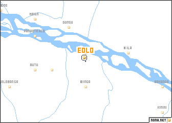 map of Eolo