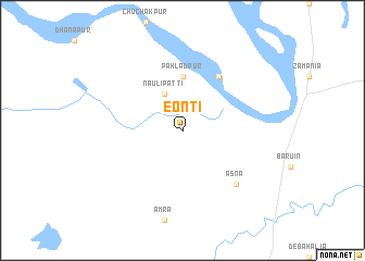 map of Eonti