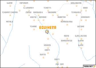 map of Eouihéra