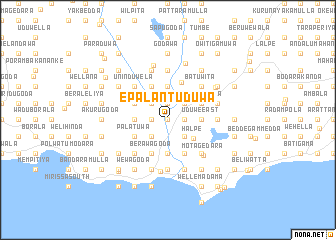 map of Epalantuduwa