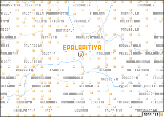 map of Epalapitiya