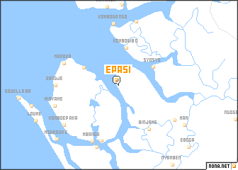 map of Epasi