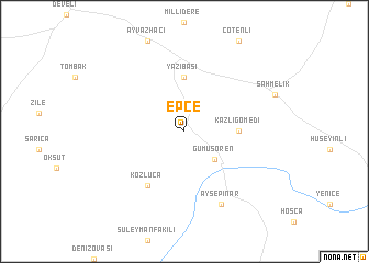 map of Epçe