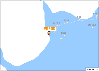 map of Epéna
