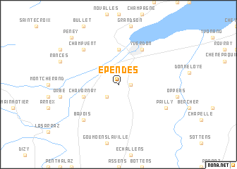 map of Ependes