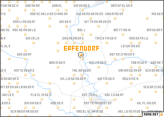 map of Epfendorf