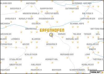 map of Epfenhofen