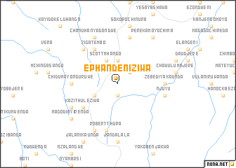 map of Ephandeni Ziwa