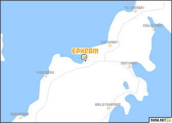 map of Ephraim