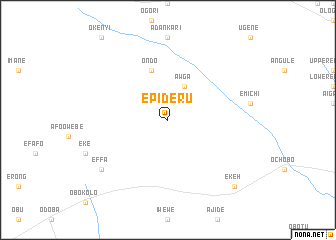 map of Epideru