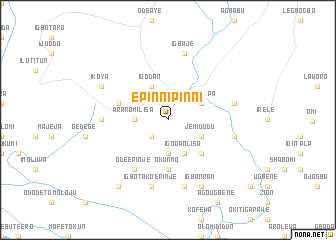 map of Epinnipinni