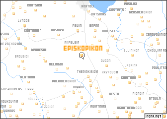 map of Episkopikón