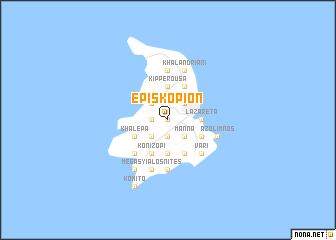 map of Episkopíon