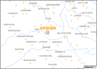 map of Episkopí