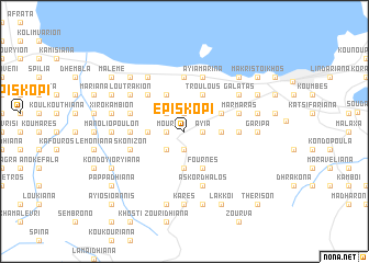 map of Episkopí