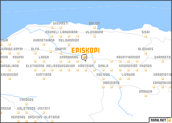 map of Episkopí