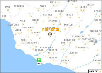 map of Episkopi