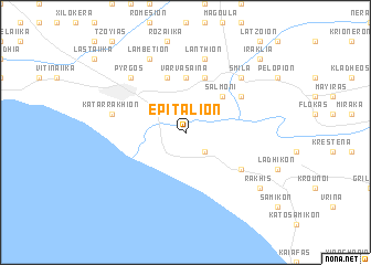 map of Epitálion