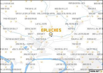 map of Épluches