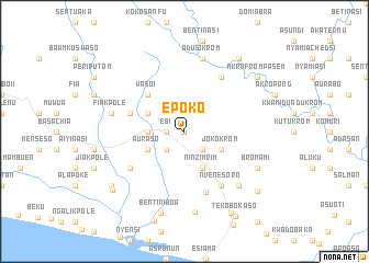 map of Epoko