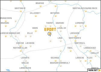 map of Éport