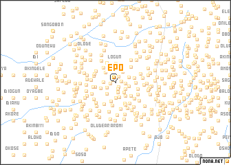 map of Epo