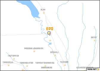 map of Epo