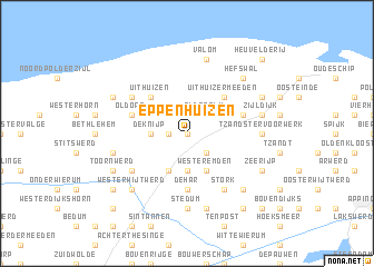 map of Eppenhuizen
