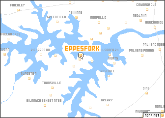 map of Eppes Fork