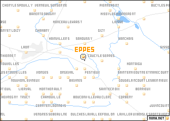 map of Eppes