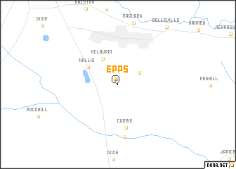 map of Epps