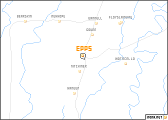 map of Epps