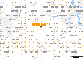 map of Epsendorf