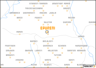 map of Epureni