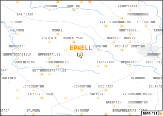 map of Epwell