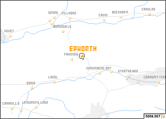 map of Epworth