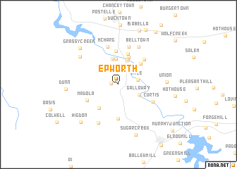 map of Epworth