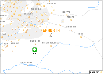 map of Epworth