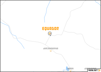 map of Equador