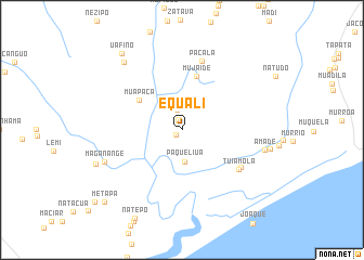 map of Equali