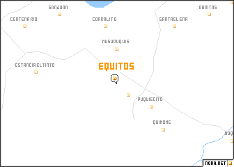 map of Equitos
