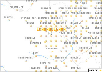 map of Erabaddegama