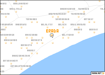 map of Erada