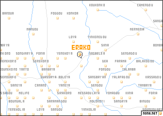 map of Erako