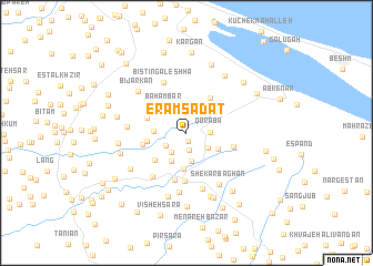 map of Eram Sādāt