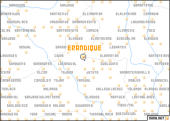 map of Erandique