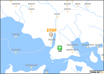 map of Erap