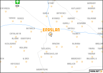 map of Eraslan